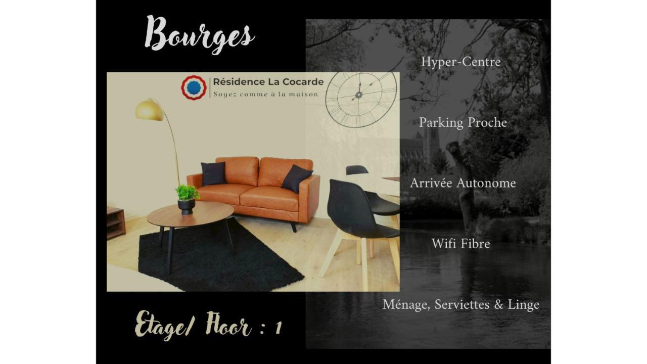 Residence La Cocarde, Suites Type Appartements Bourges Dış mekan fotoğraf