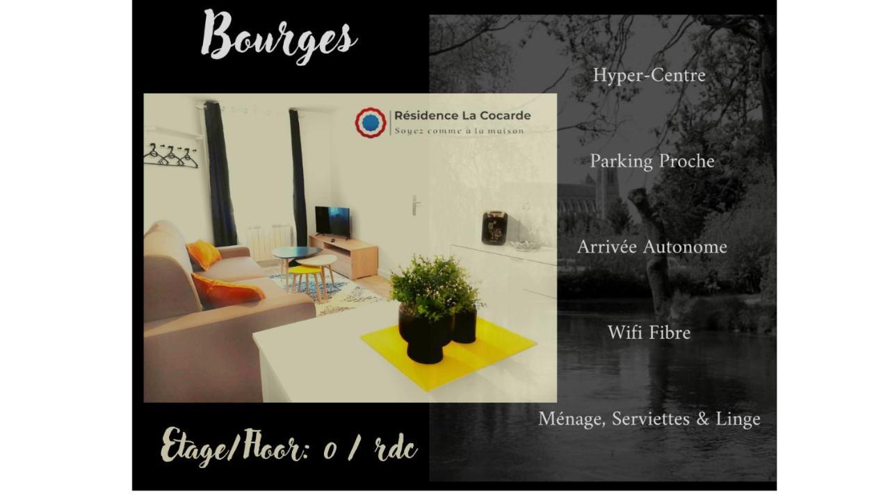 Residence La Cocarde, Suites Type Appartements Bourges Dış mekan fotoğraf