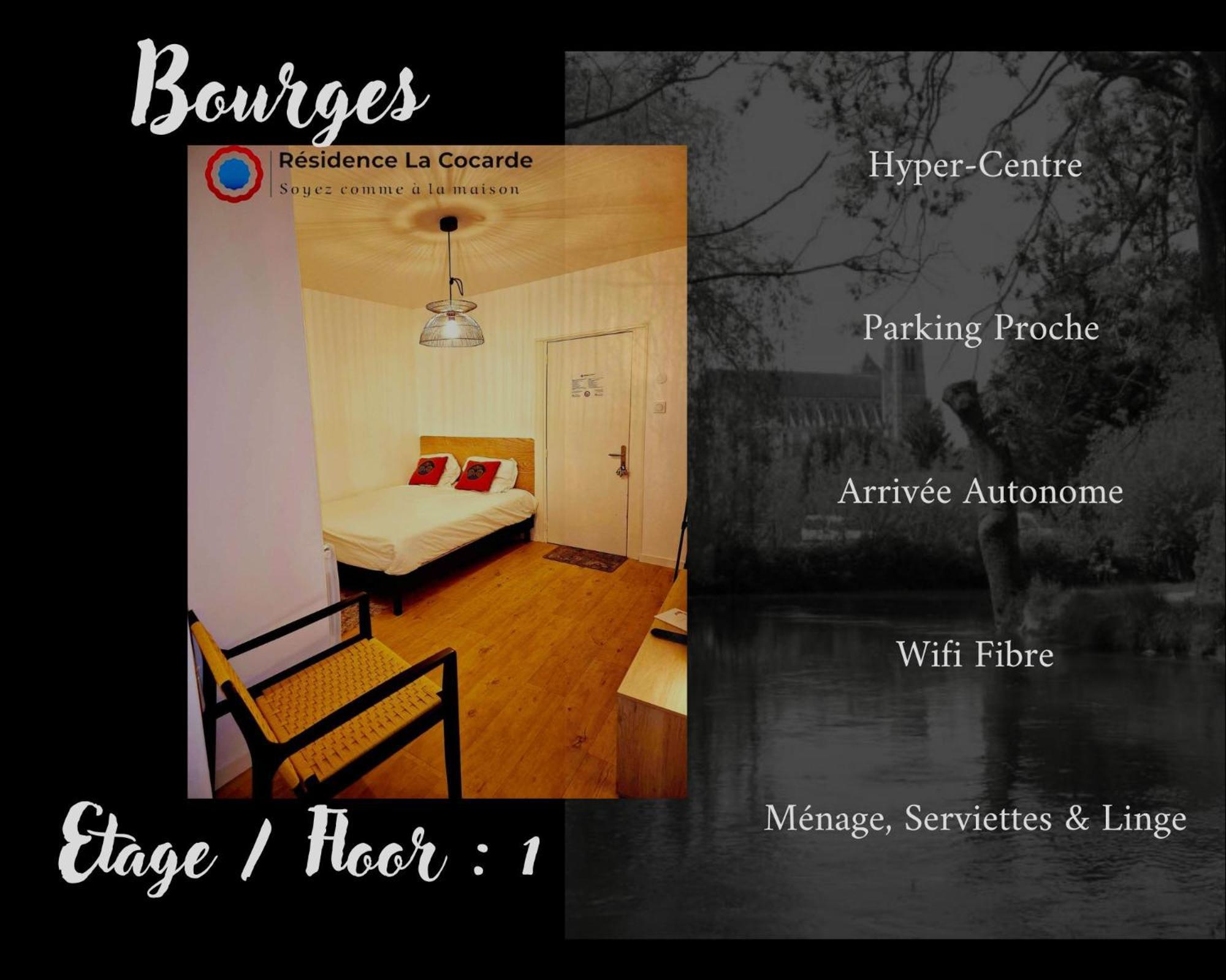 Residence La Cocarde, Suites Type Appartements Bourges Dış mekan fotoğraf